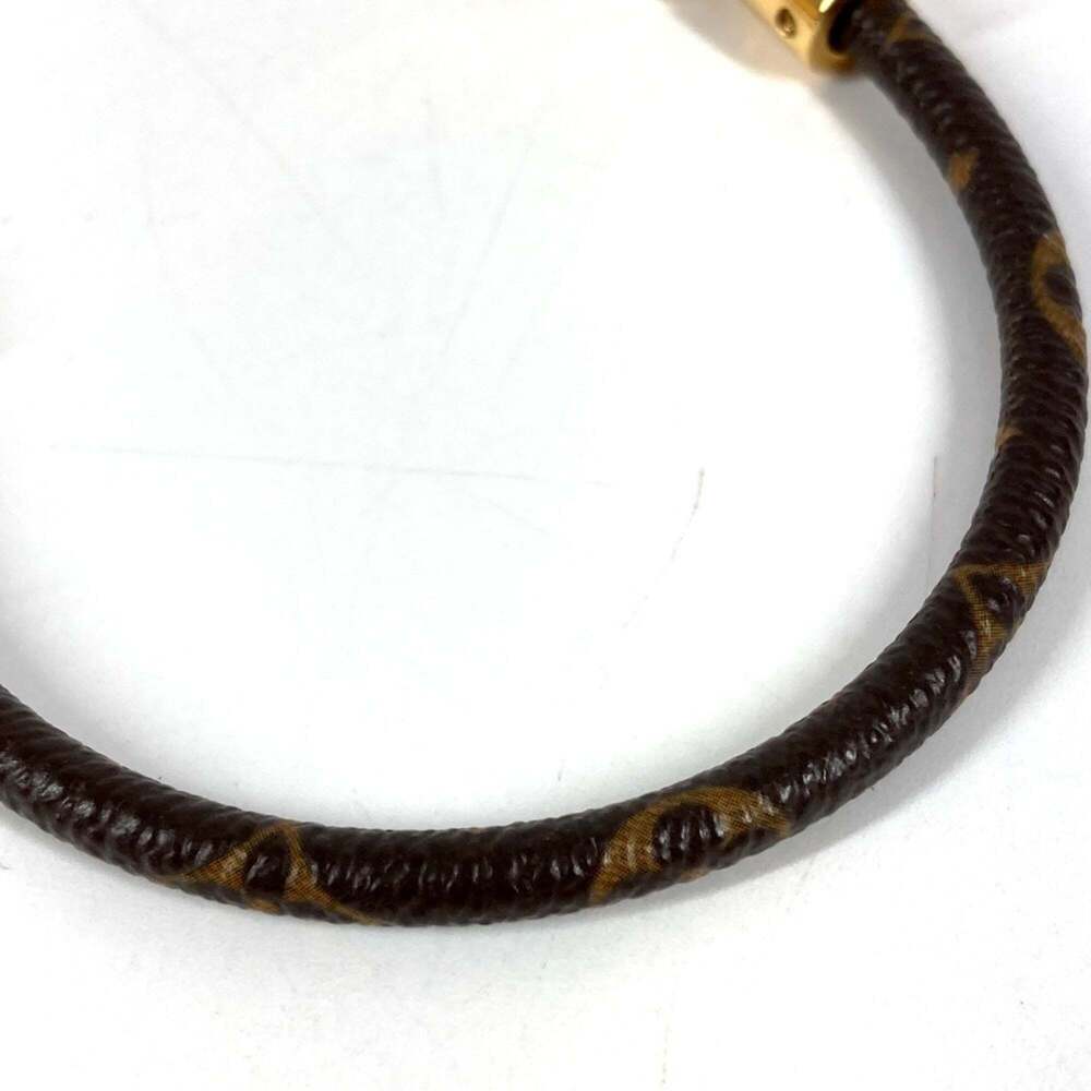 LOUIS VUITTON Brown Monogram Canvas Bracelet - Picture 4 of 6